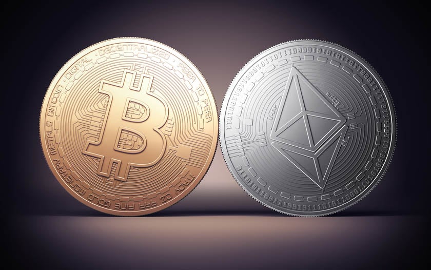 Ethereum surge con ventaja sobre Bitcoin