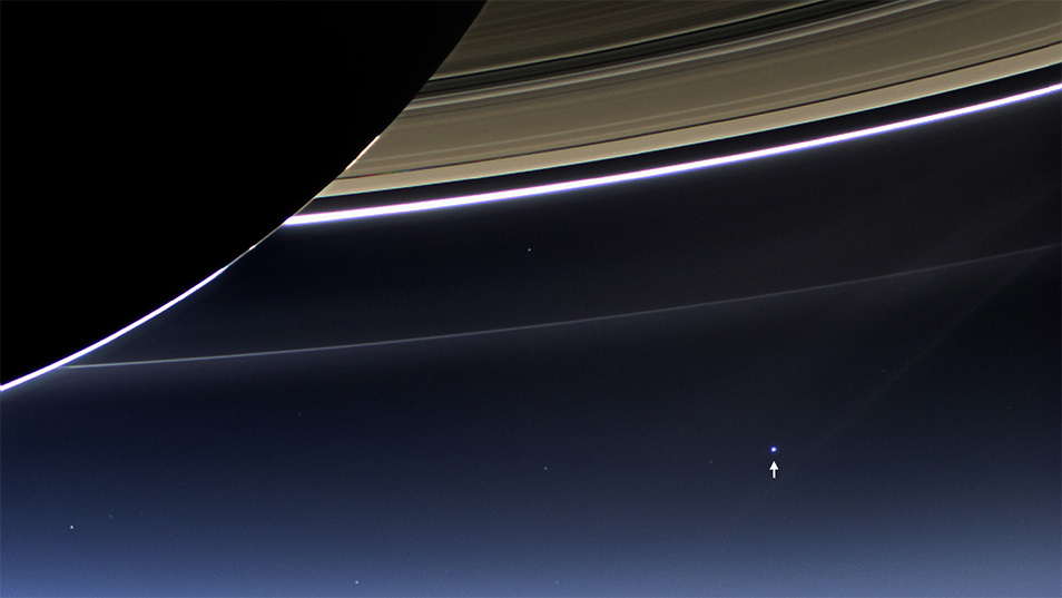 NASA publica la fotografía más lejana de la tierra
