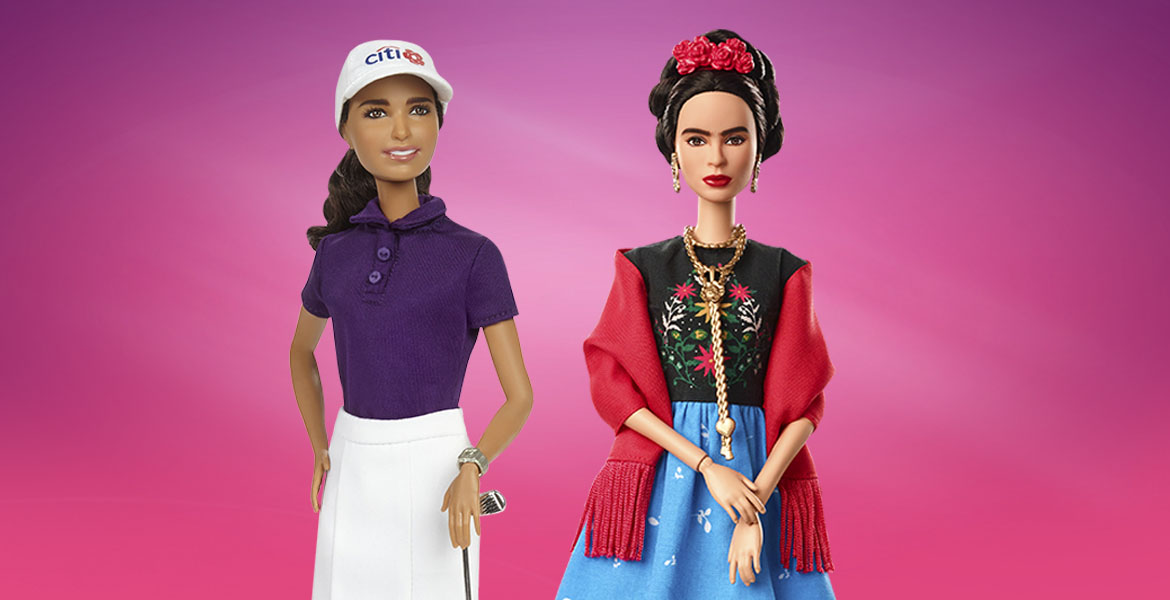 Barbie rinde tributo a Frida Kahlo y Lorena Herrera en su campaña “Sheroes”